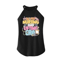 Womens X-Small Dark Heather Gray Rocker Tank Top