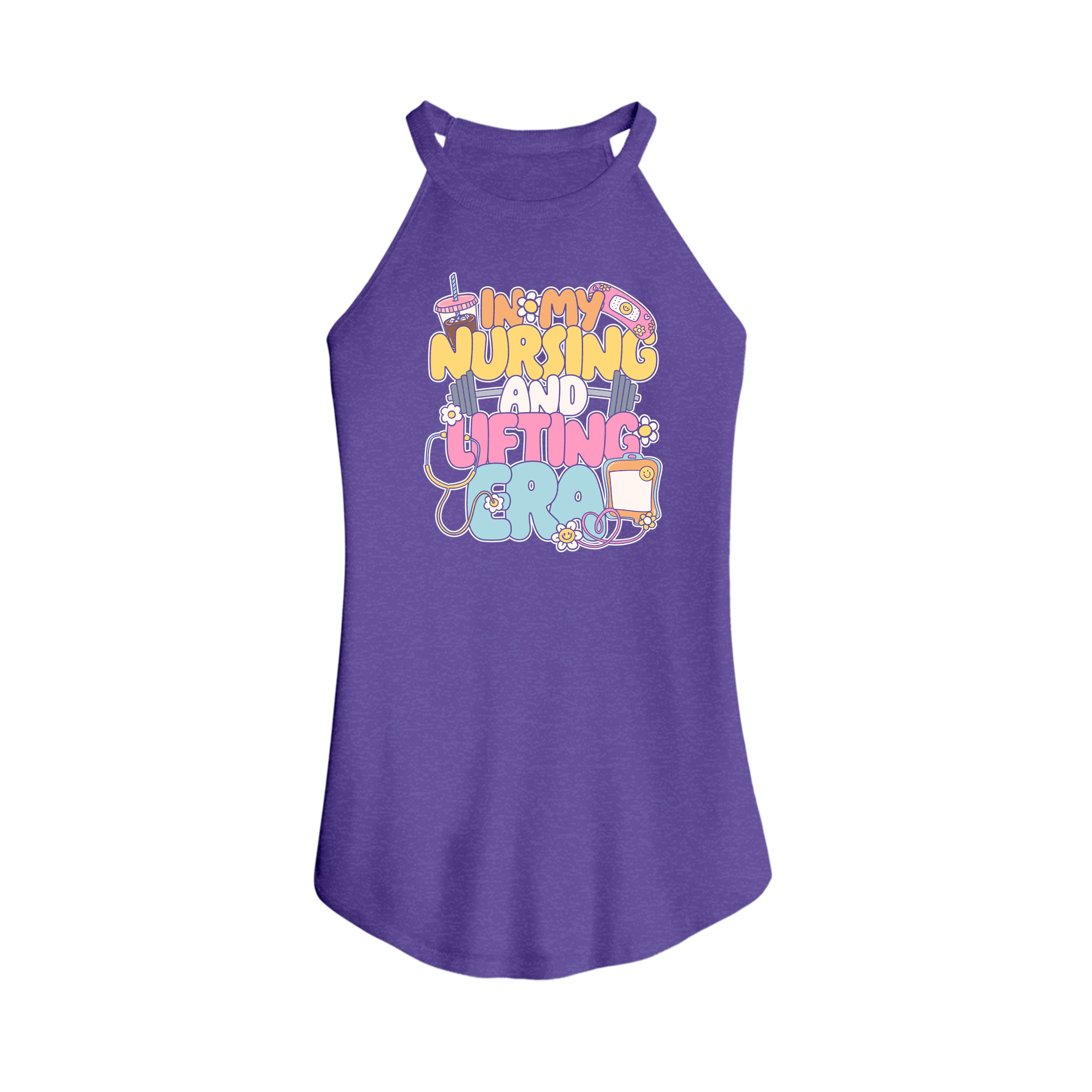 Womens X-Small Purple Tank Top