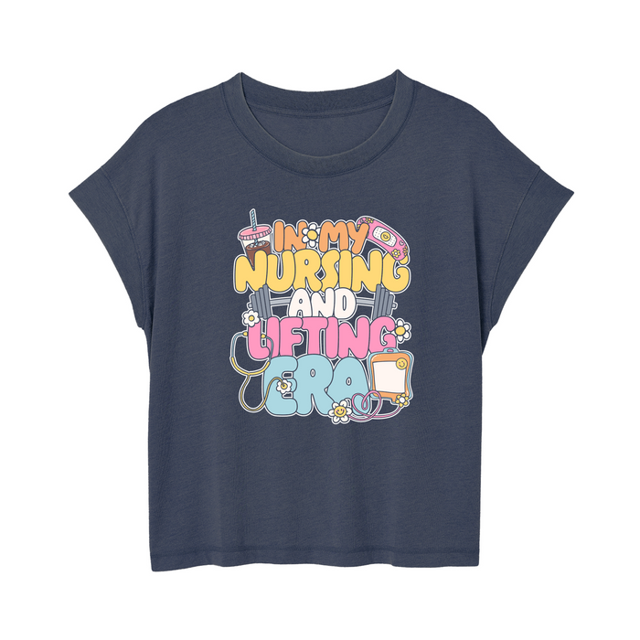 Womens Small Navy Style_T-Shirt