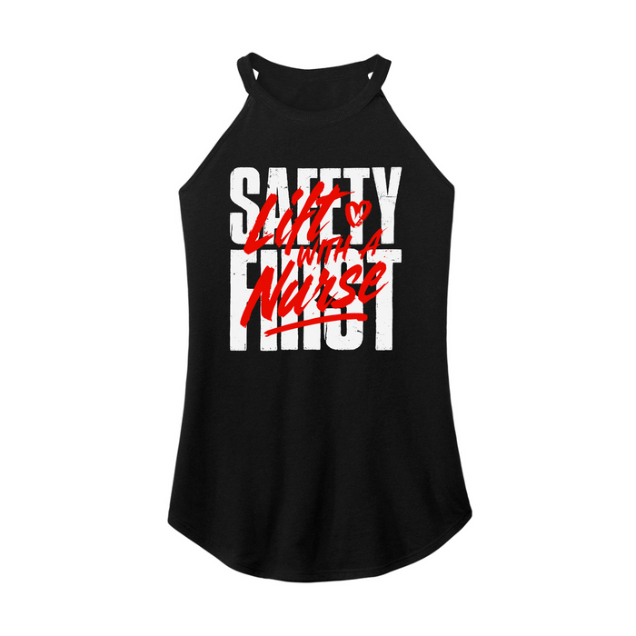 Womens X-Small Black Rocker Tank Top