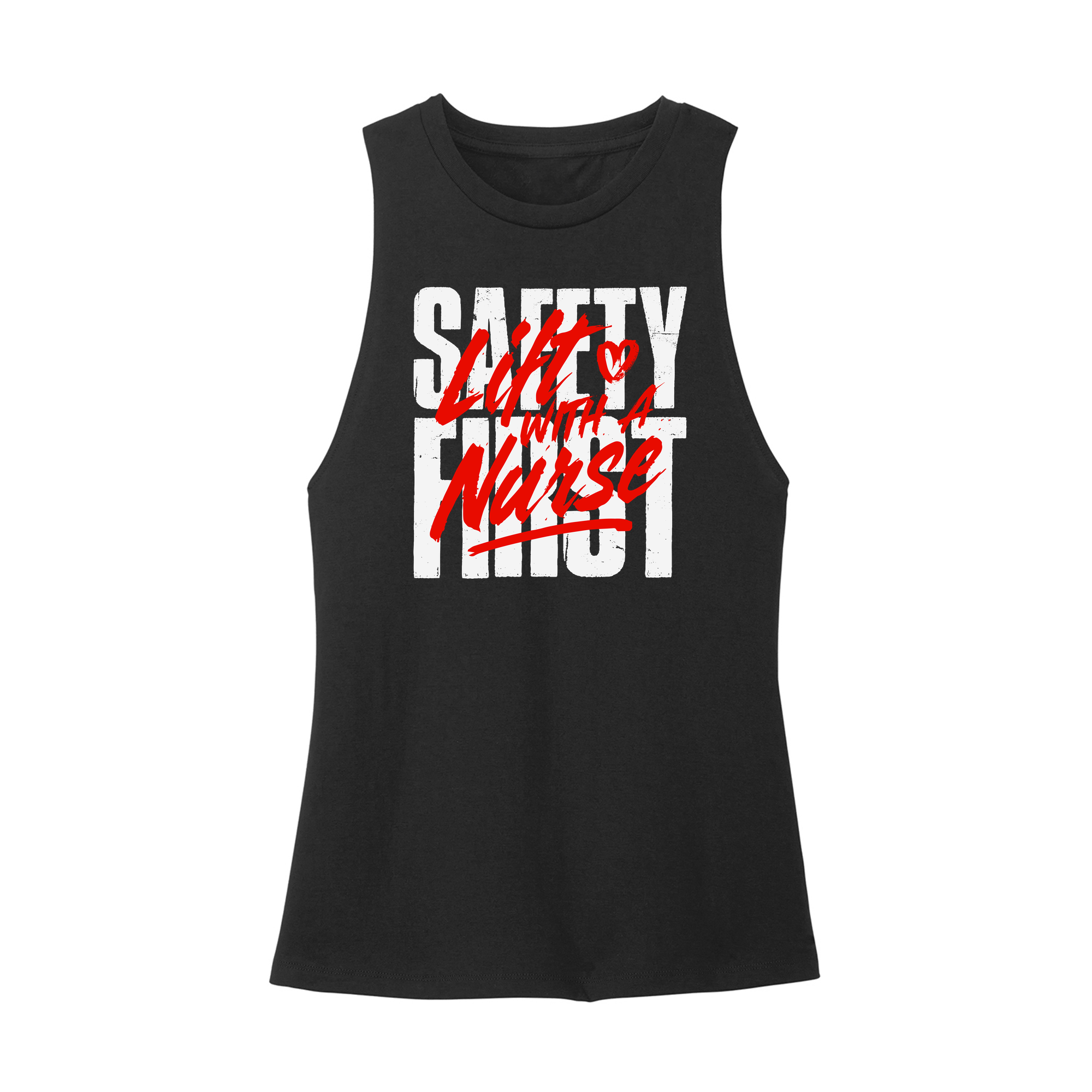Womens X-Small Black Muscle Tank
