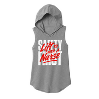 Womens Small Heather Gray Hoodie