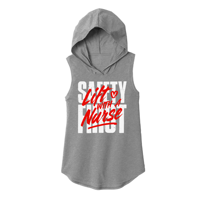 Womens Small Heather Gray Hoodie