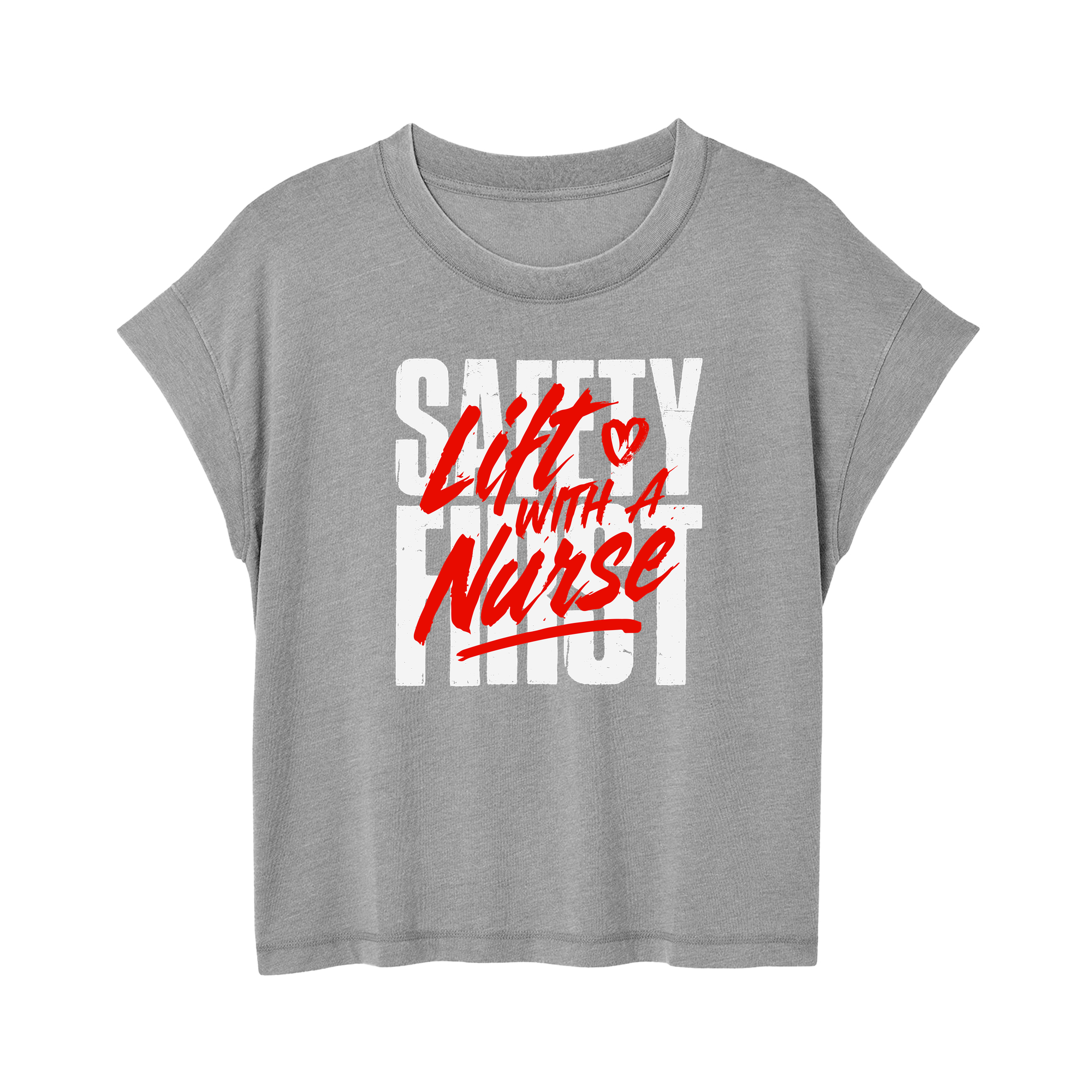 Womens Small Grey Style_T-Shirt