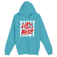Unisex Small Deep Ocean Pullover Hooded Sweatshirt