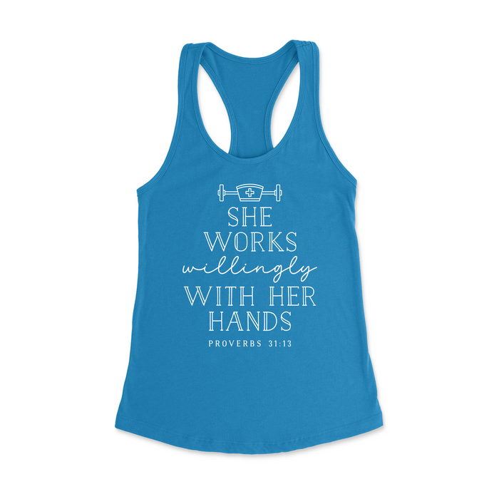 Womens X-Small Turquoise Style_Tank Top
