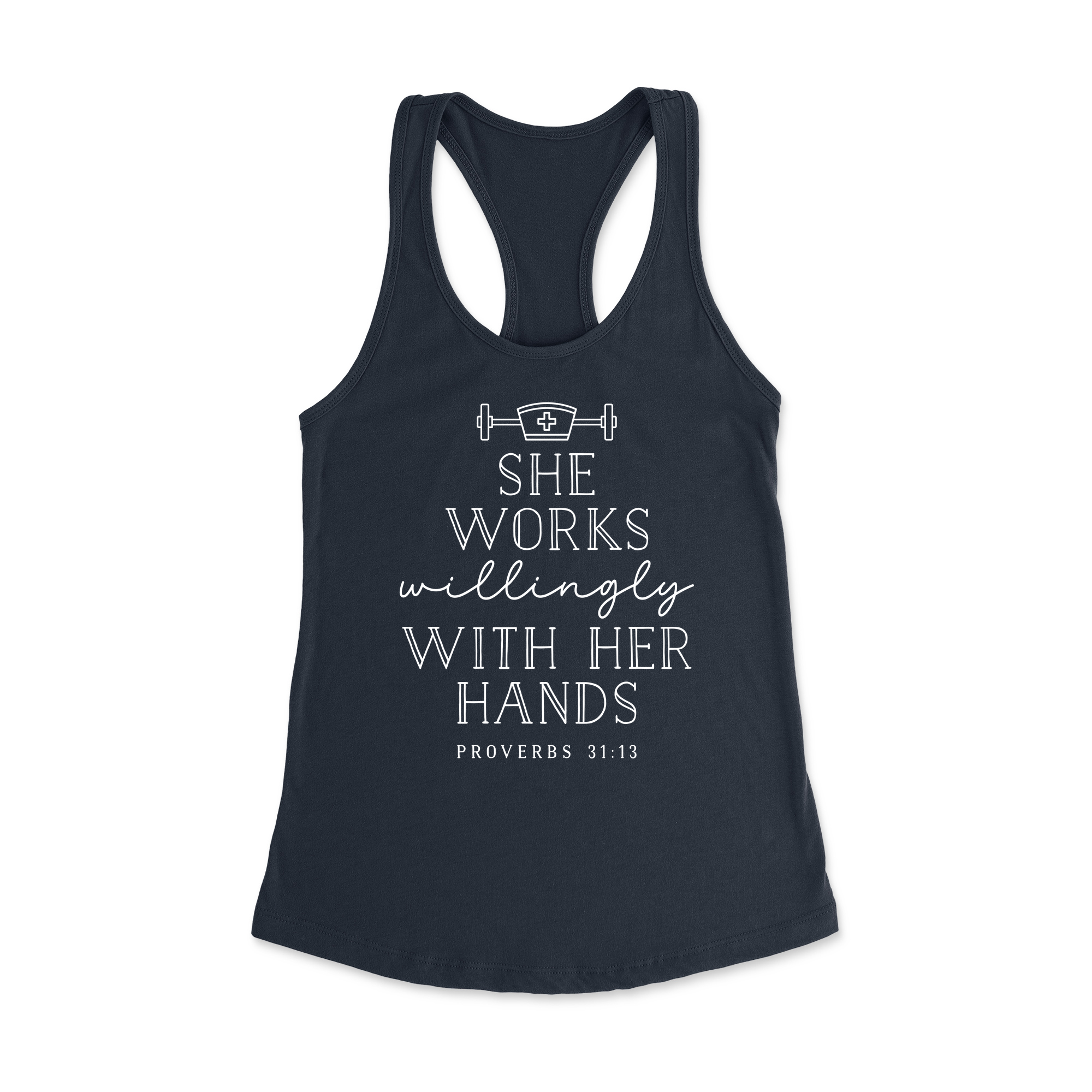 Womens X-Small Midnight Navy Style_Tank Top
