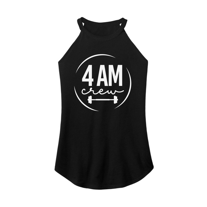 Womens X-Small Black Rocker Tank Top