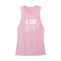 Womens X-Small Light Pink Muscle Tank