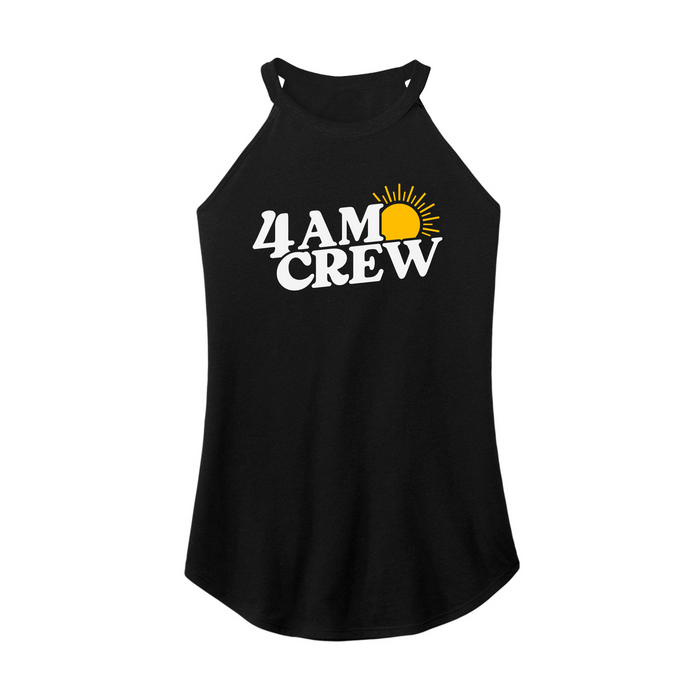Womens X-Small Black Rocker Tank Top