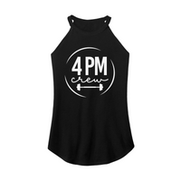Womens X-Small Black Rocker Tank Top