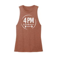 Womens X-Small Brown Muscle Tank