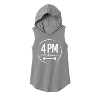 Womens Small Heather Gray Hoodie