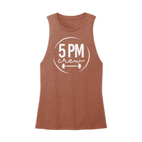 Womens X-Small Brown Muscle Tank