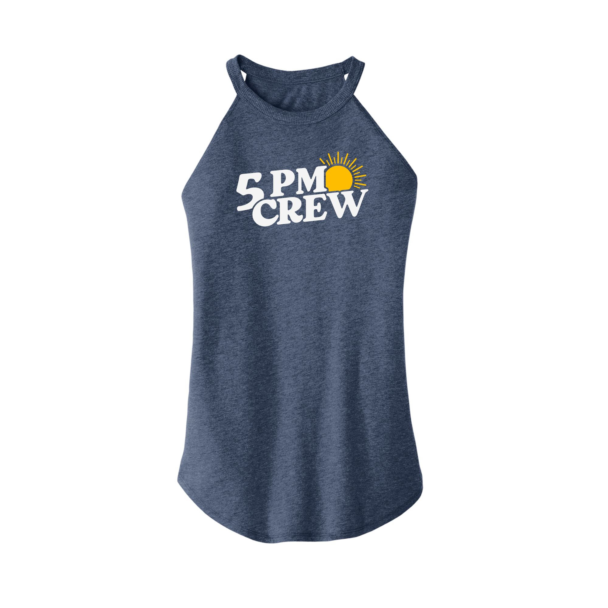 Womens X-Small Navy Heather Tank Top