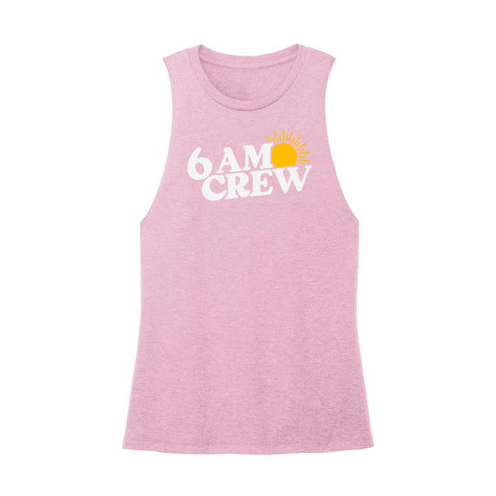 Womens X-Small Light Pink Muscle Tank