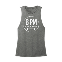 Womens X-Small Dark Gray Muscle Tank