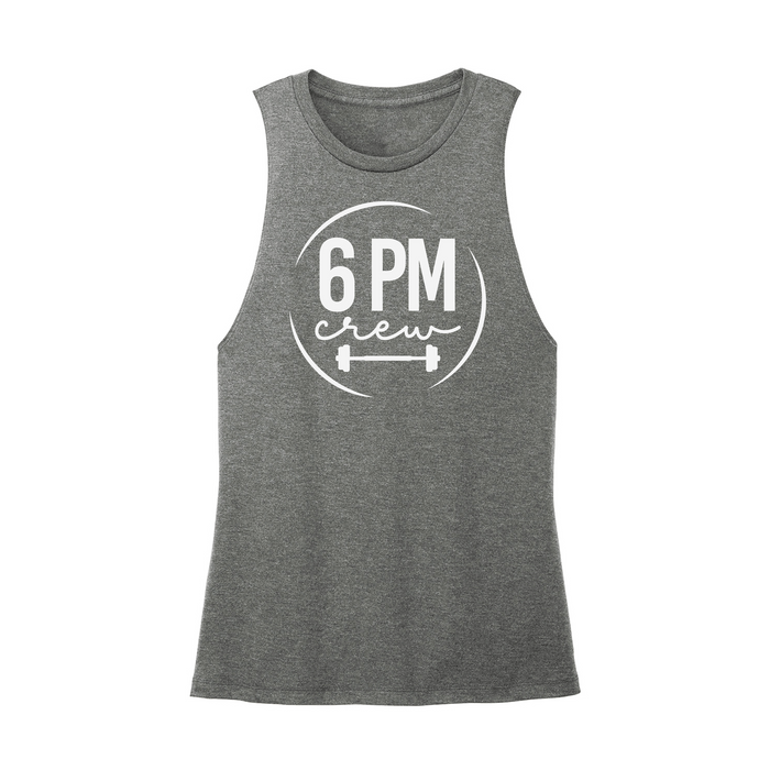 Womens X-Small Dark Gray Muscle Tank