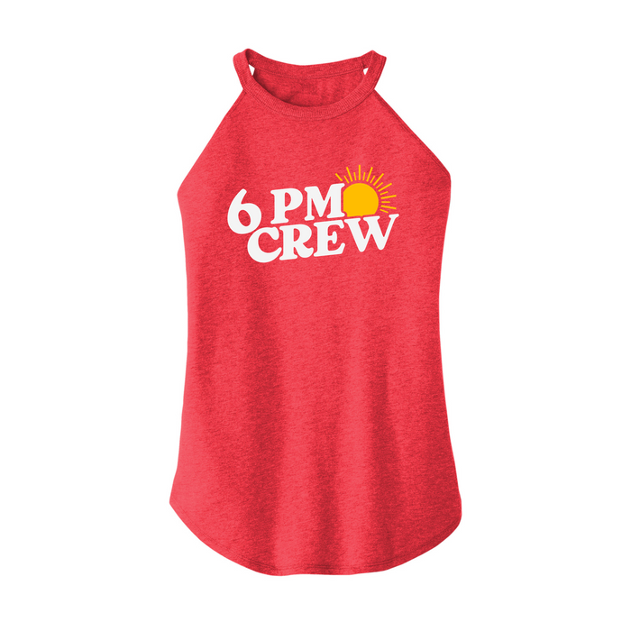 Womens X-Small Red Rocker Tank Top