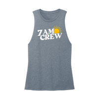 Womens X-Small Teal Muscle Tank