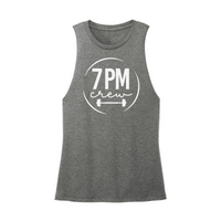 Womens X-Small Dark Gray Muscle Tank