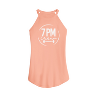 Womens X-Small Peach Tank Top