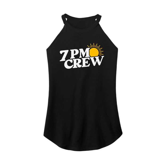 Womens X-Small Black Rocker Tank Top