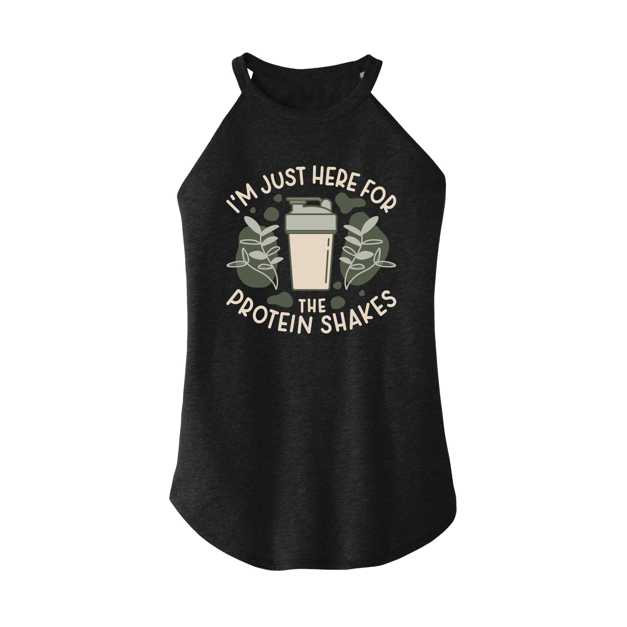 Womens X-Small Dark Heather Gray Rocker Tank Top