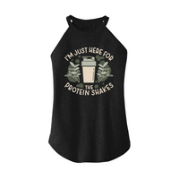 Womens X-Small Dark Heather Gray Rocker Tank Top