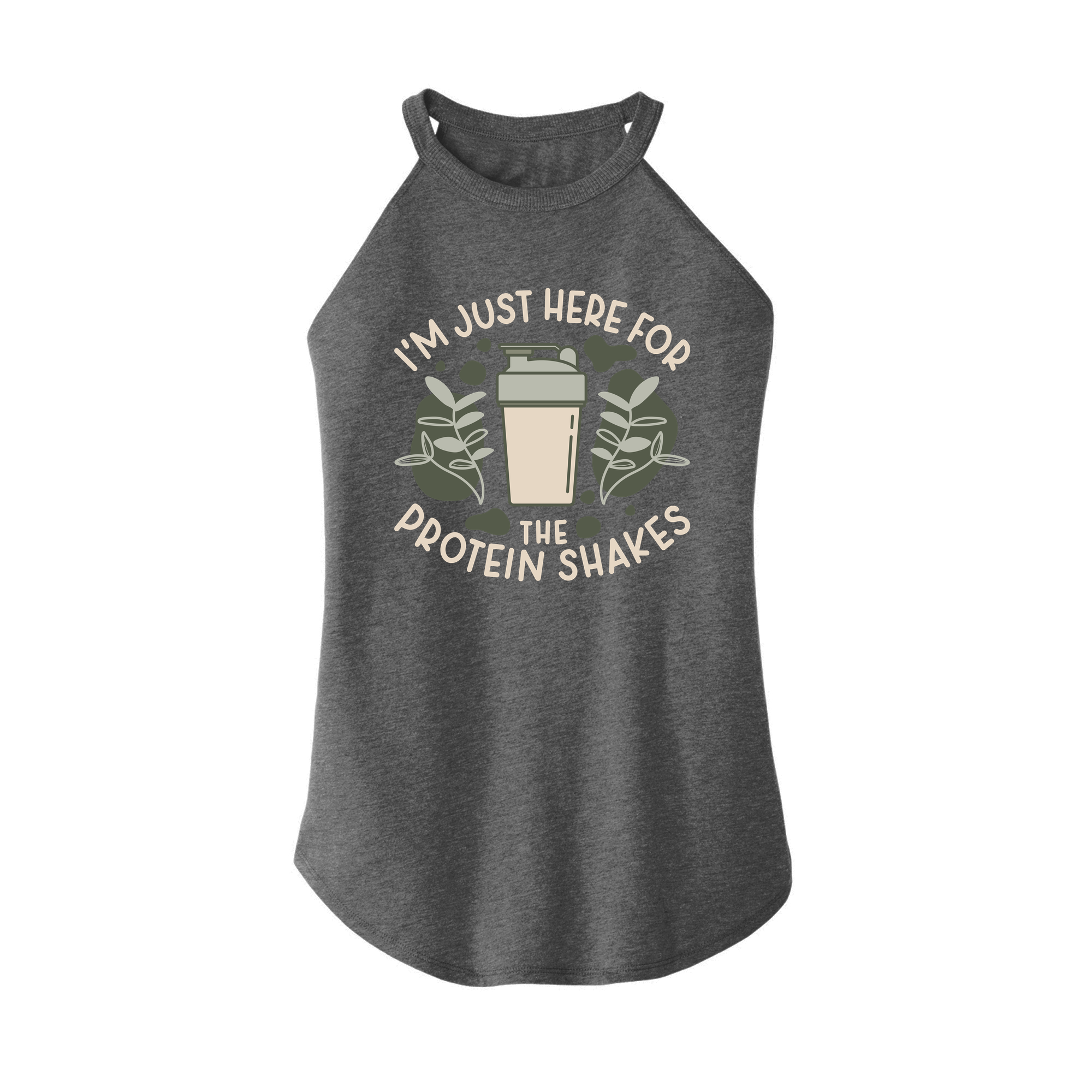 Womens X-Small Grey Rocker Tank Top