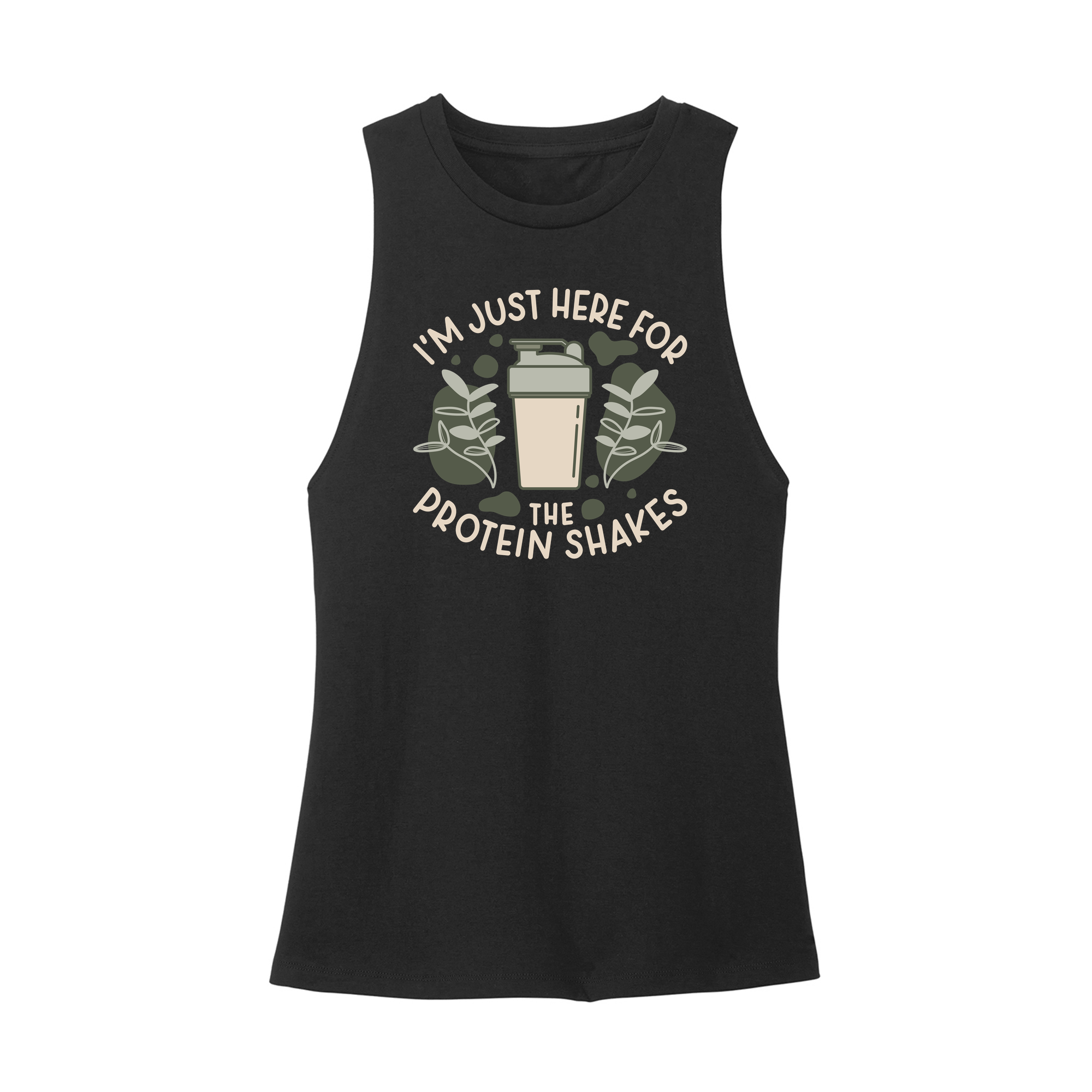 Womens X-Small Black Muscle Tank