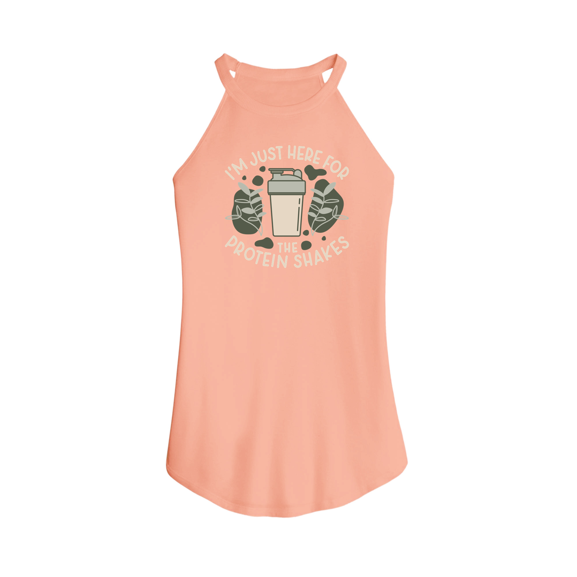 Womens X-Small Peach Tank Top