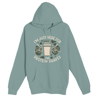 Unisex Small SEA FOAM Pullover Hooded Sweatshirt