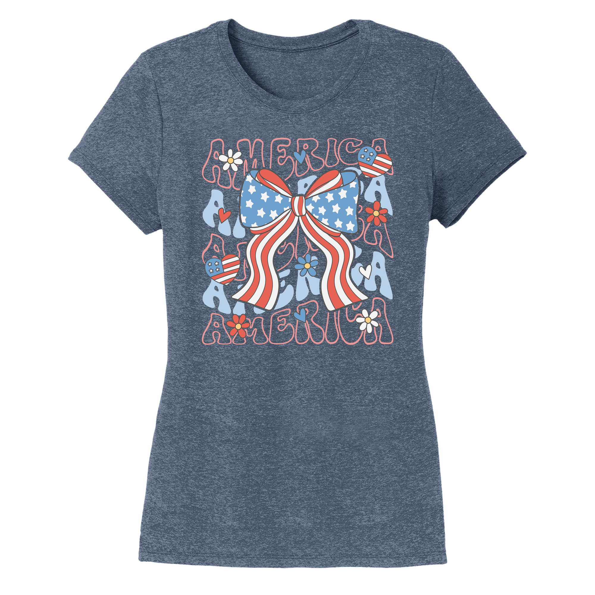 Womens X-Small Navy Heather Style_T-Shirt