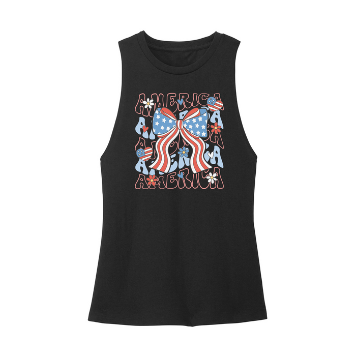 Womens X-Small Black Muscle Tank