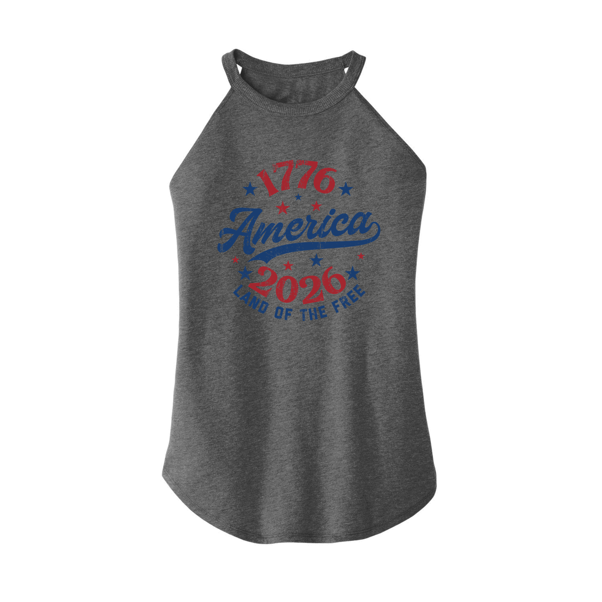 Womens X-Small Grey Rocker Tank Top