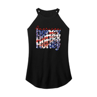 Womens X-Small Black Rocker Tank Top
