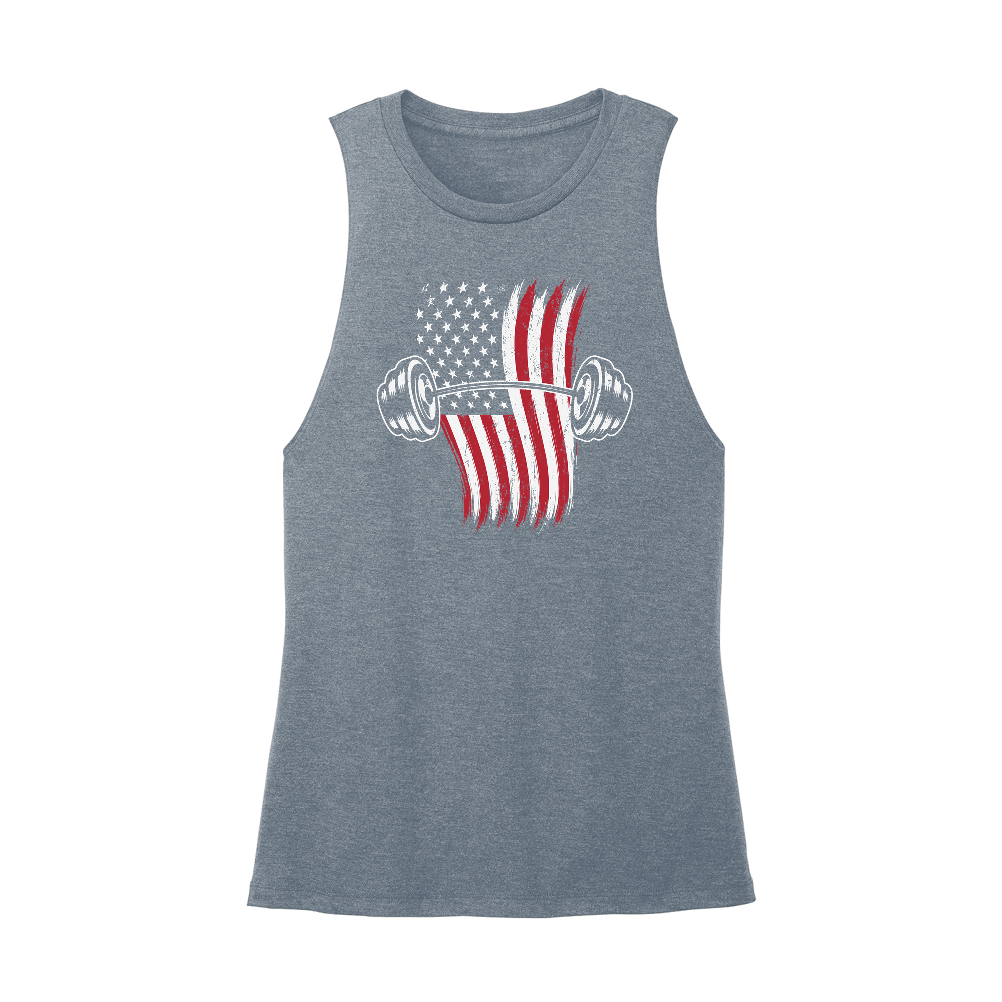 Womens X-Small Teal Muscle Tank