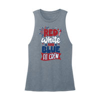 Womens X-Small Teal Muscle Tank