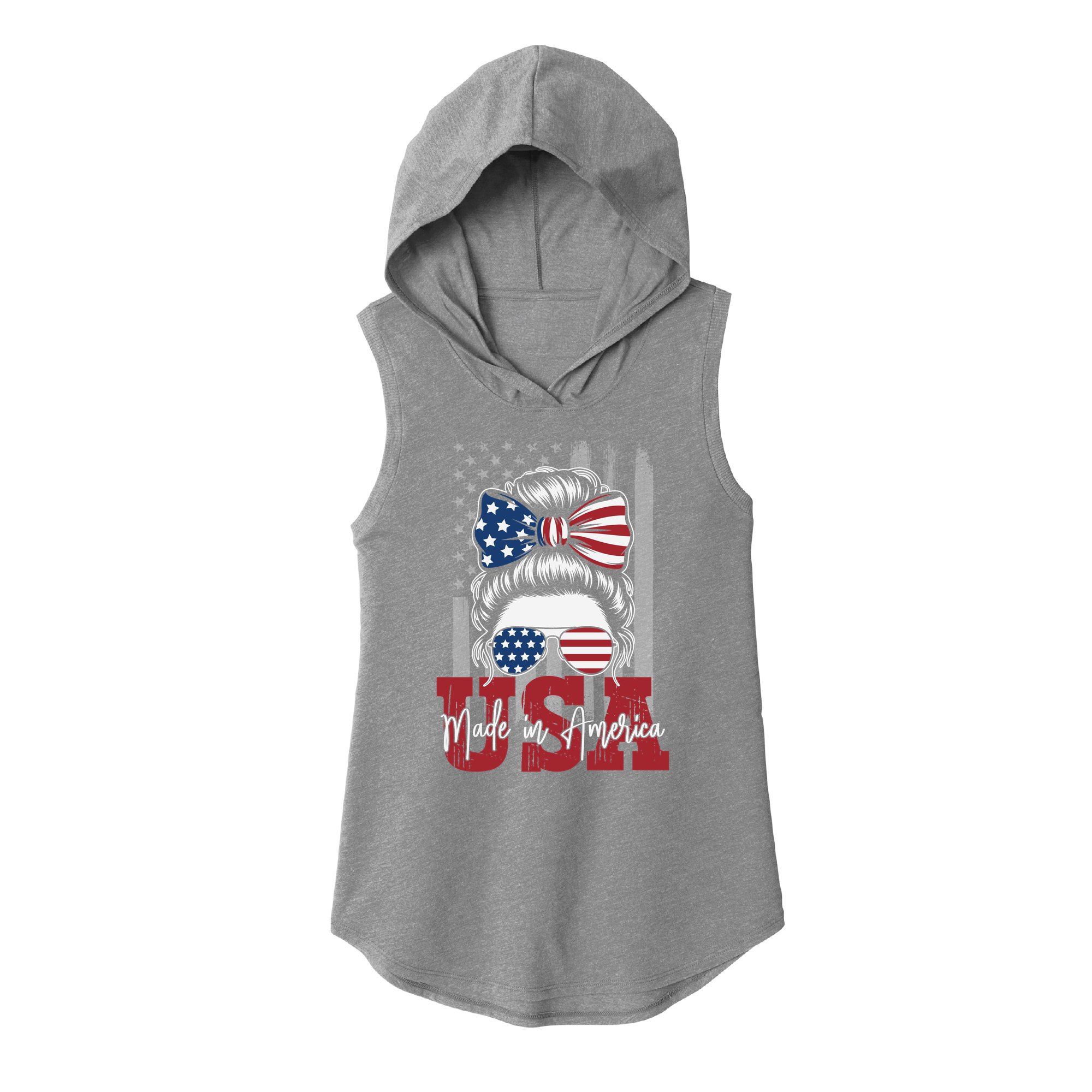 Womens Small Heather Gray Hoodie