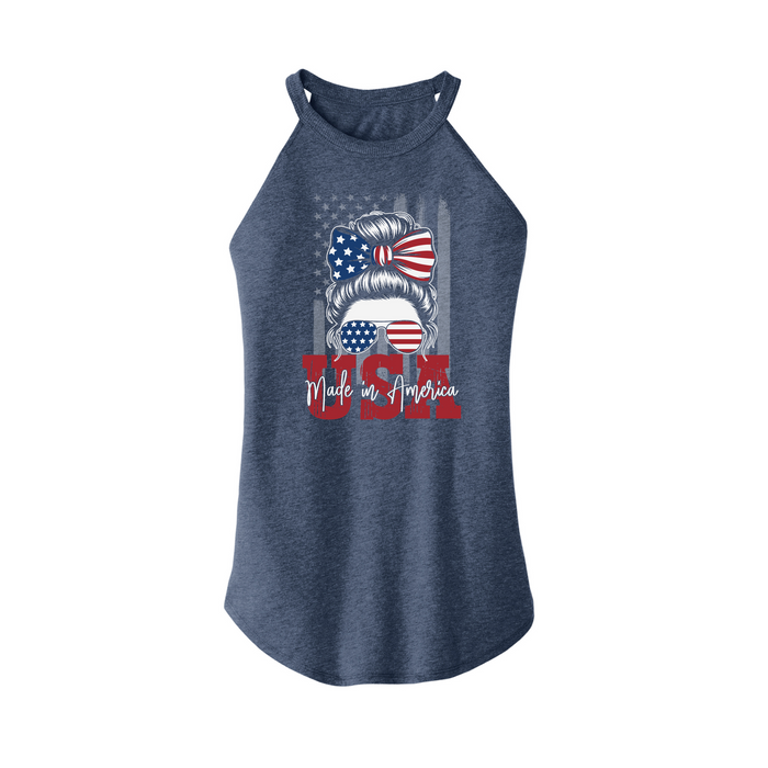 Womens X-Small Navy Heather Tank Top