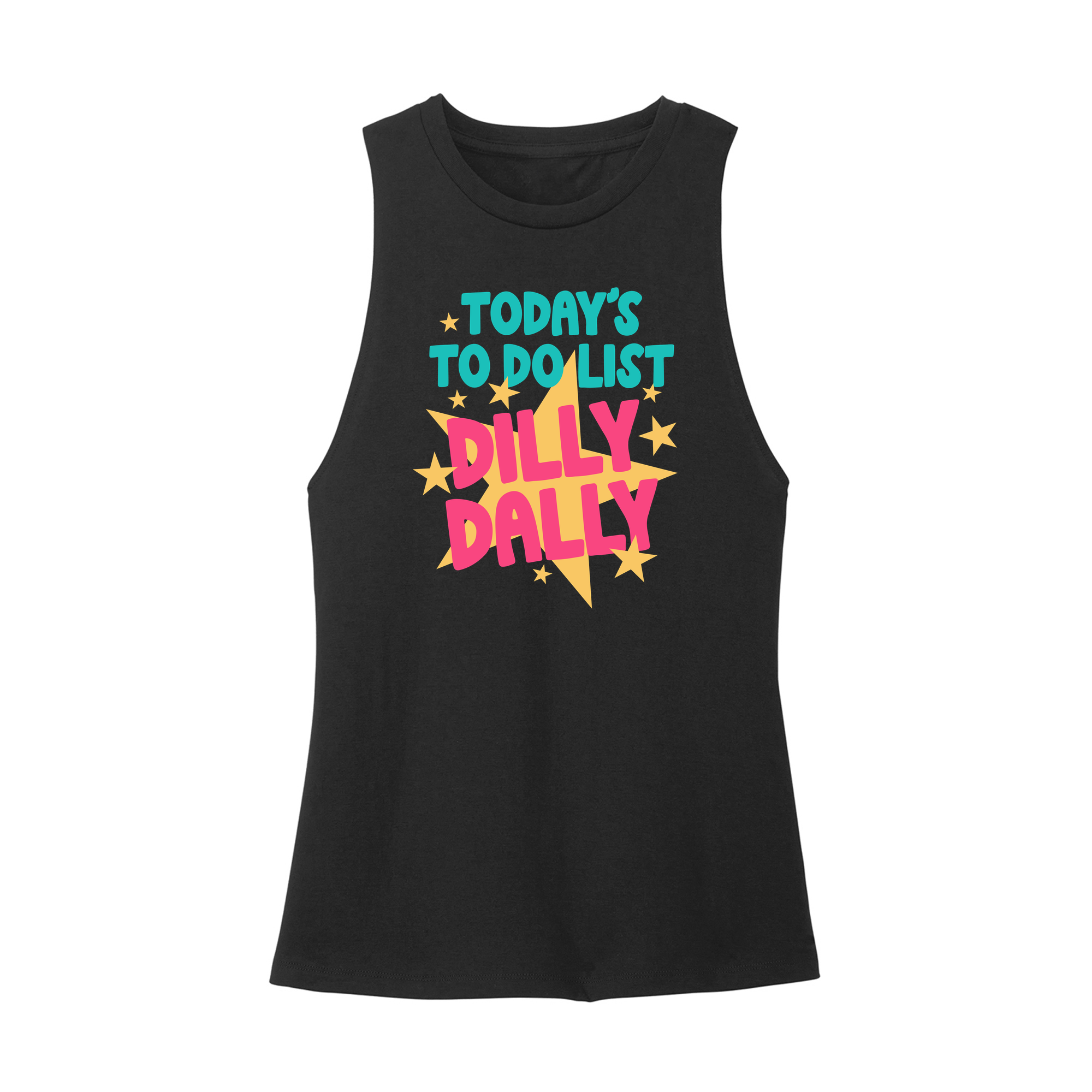 Womens X-Small Black Muscle Tank