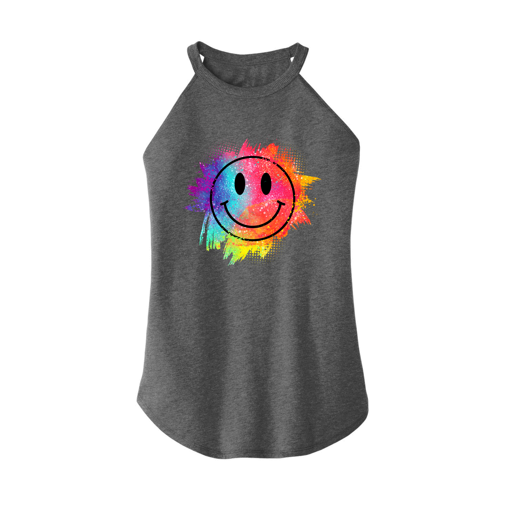 Womens X-Small Grey Rocker Tank Top