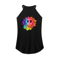 Womens X-Small Black Rocker Tank Top
