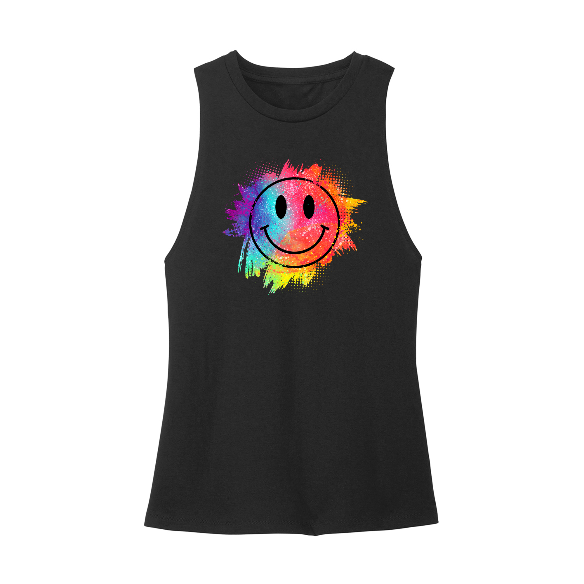 Womens X-Small Black Muscle Tank