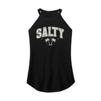 Womens X-Small Black Rocker Tank Top