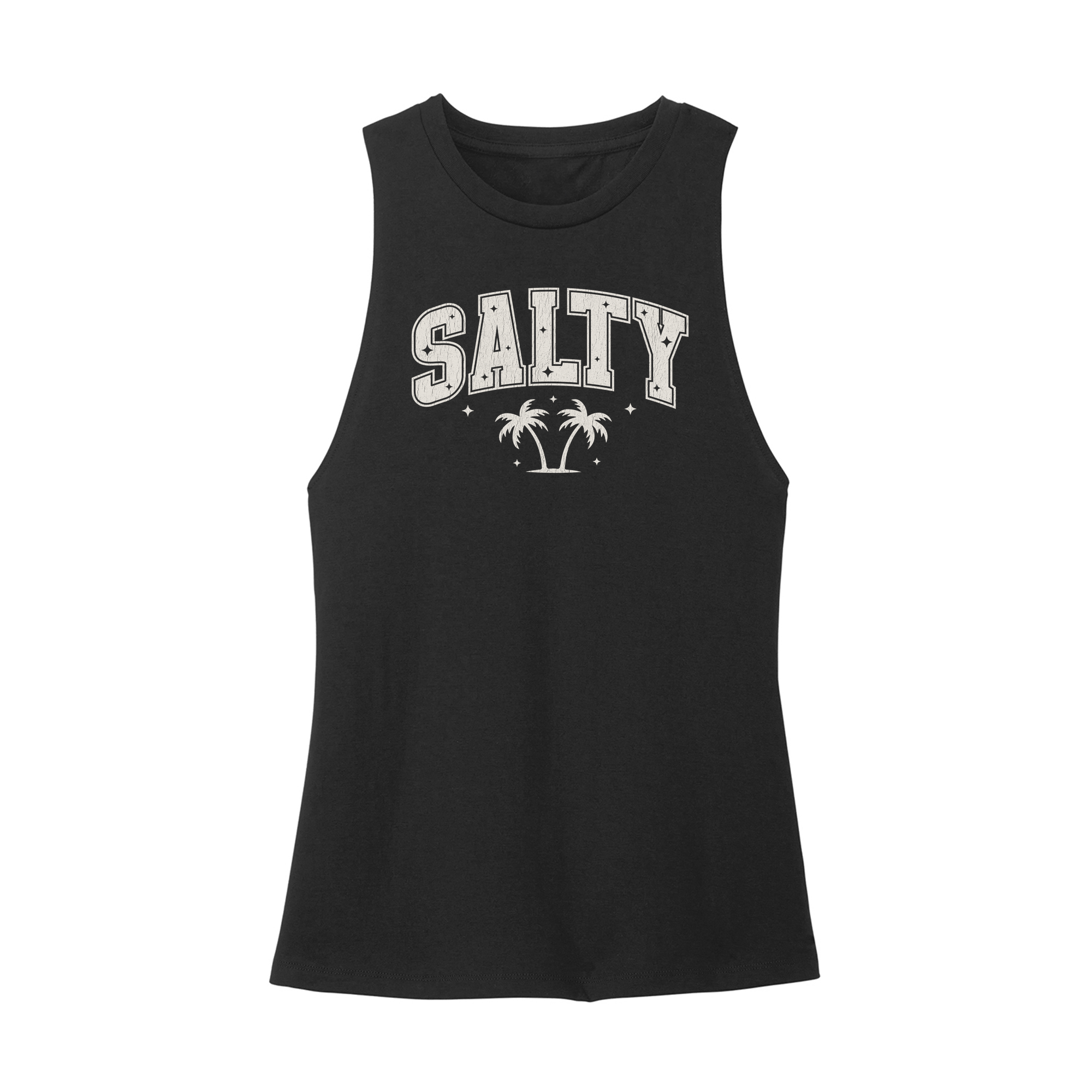 Womens X-Small Black Muscle Tank
