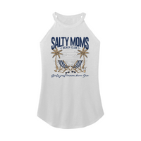Womens X-Small White Rocker Tank Top