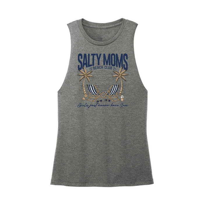 Womens X-Small Dark Gray Muscle Tank