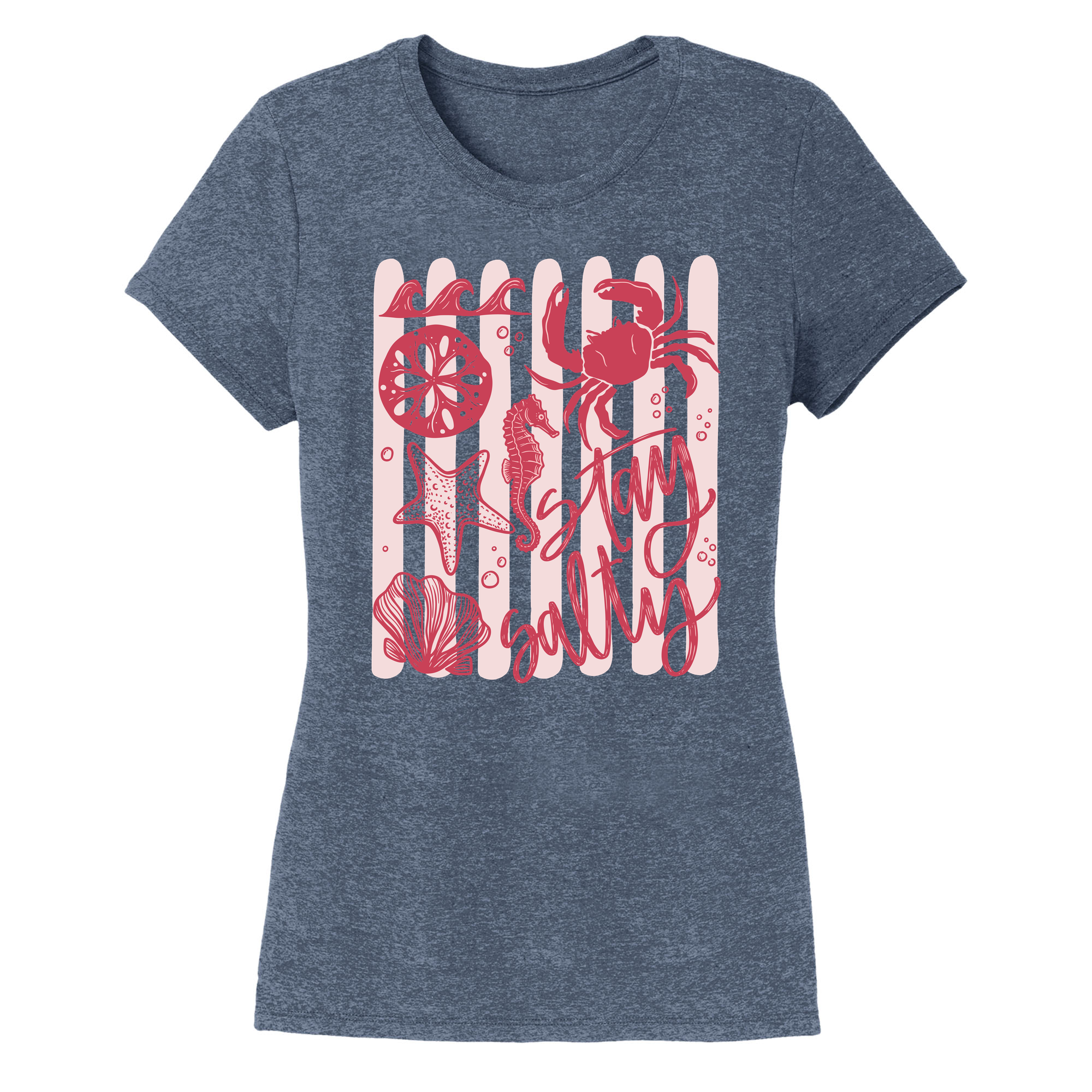 Womens X-Small Navy Heather Style_T-Shirt